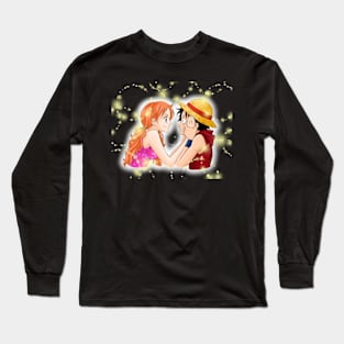 Nami & Luffy - Complicity Long Sleeve T-Shirt